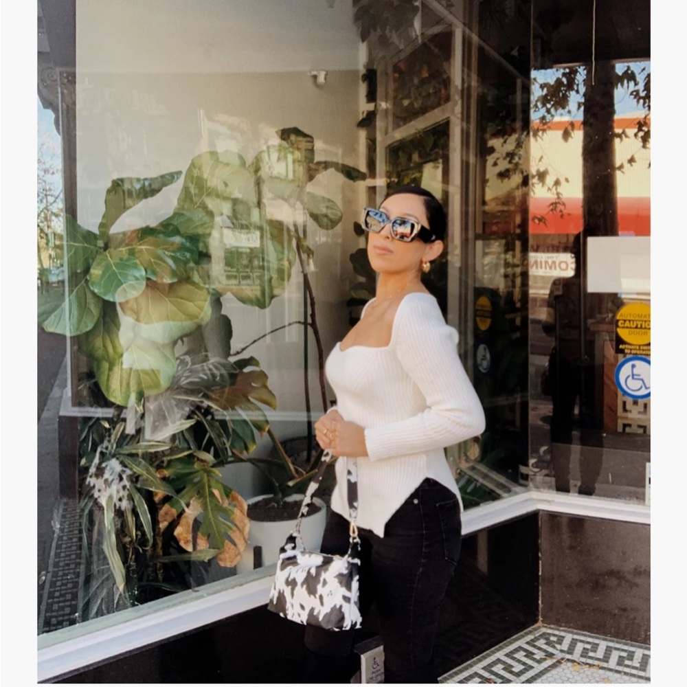 White sweater